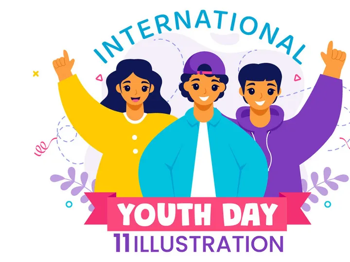 11 International Youth Day Illustration