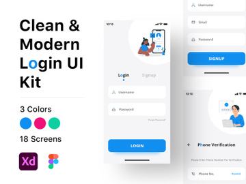 Login UI Kit preview picture