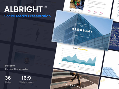 Albright - Social Media Keynote Template