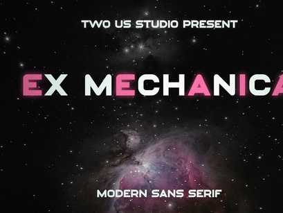 Ex Mechanica – Modern Serif