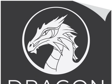 Dragon logo art illustration preview picture