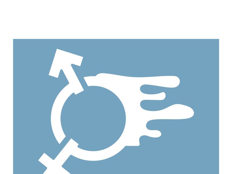 Gender logo design