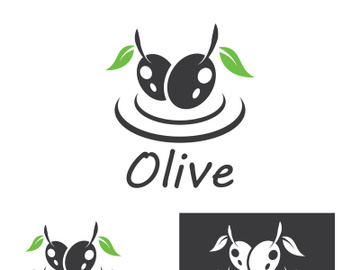 Olive fruit logo design. preview picture