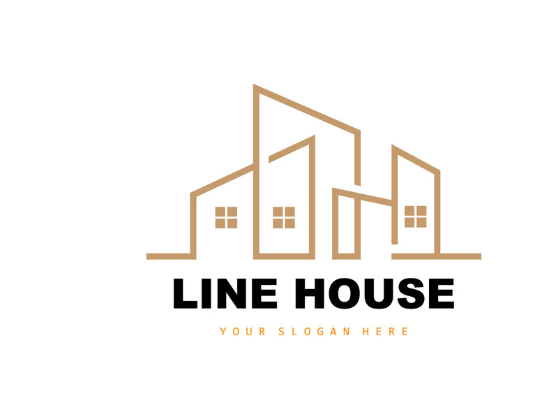 House Logo, Building Furniture Design