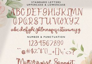 Ajuslly - Modern Calligraphy Font