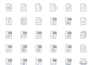 Epic Landing Page Icons