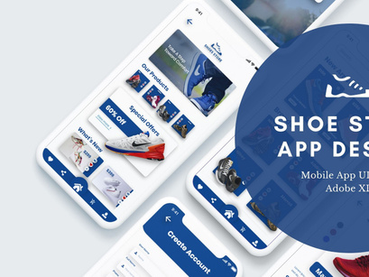Shoes Store App Design