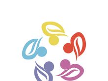 Community, network and social icon design template