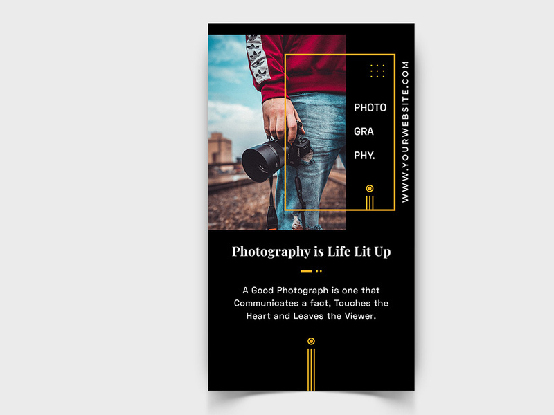 Photography Social Media Post Template