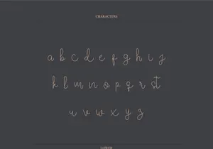 Overlovely Script Font