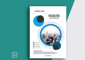 Flyer Business Template Bundle 6 Color