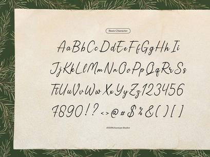 Temporal Hidden | Vintage Handwritten