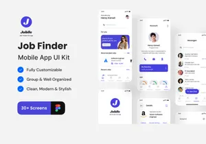 Jobile - Job Finder App Ui Kit
