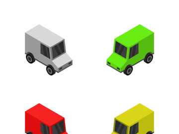 isometric van preview picture
