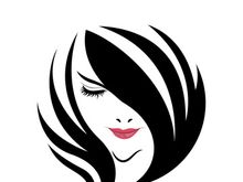 Women beauty, salon, spa, hair minimalist logo design inspiration