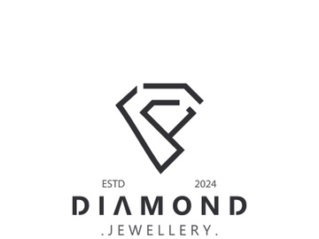 Diamond jewelry Logo, jewelry shop business identity, emblem, creative design preview picture