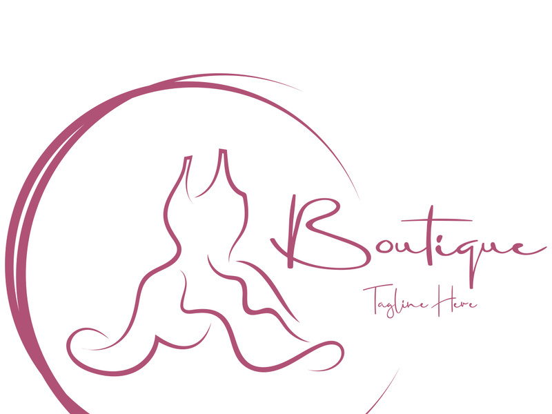 elegant women's fashion logo, clothing, boutique, convection, tailor, garment, business, apparel, fashion designer