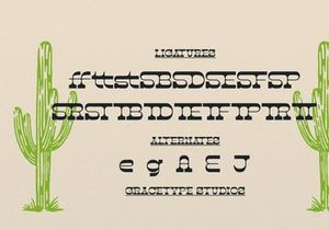 Abron Clinton | Western Slab Serif