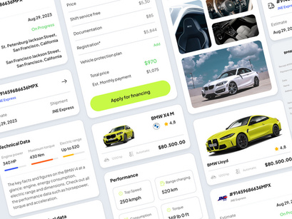 CarLuxe - Cars Buying App UI Kit