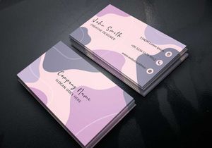 Abstract Business Card