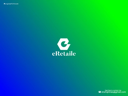 Lettermark Logo - Letter E Logo - Gradient Logo - Business Logo Design