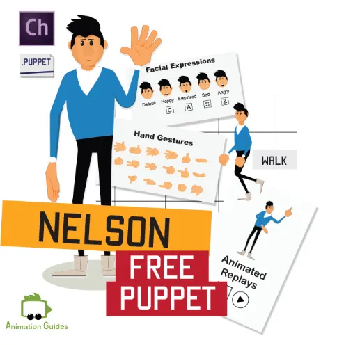 Nelson - Free Puppet for Adobe Character Animator