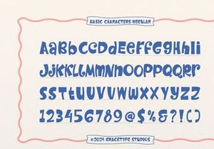 Diglet Sunsin | Playful Hand Drawn Font