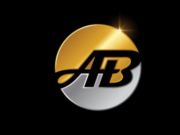 Initial Letter A B Logo Design Vector Template. Graphic Alphabet Symbol For Corporate Business Identity preview picture
