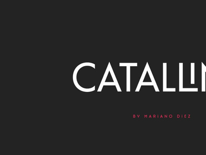 Catallina | Free font