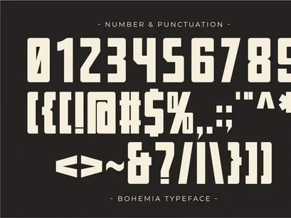 Bohemia - Modern Sans Serif Font