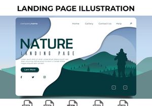 Landing Page Illustration 27