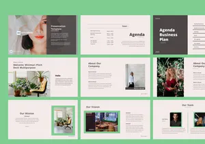 Minimari - Pitch Deck Multipurpose Powerpoint Template