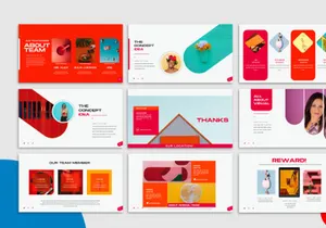Visual - PowerPoint Template