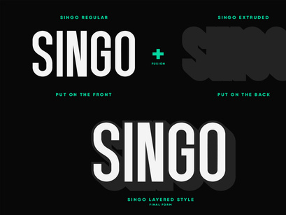 Singo | Sans Display Font