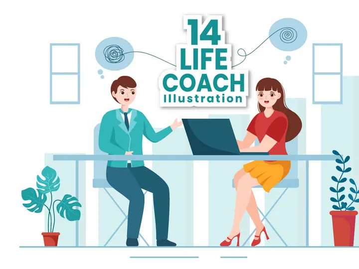 14 Life Coach Illustration
