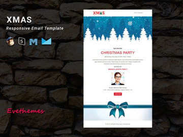 X-MAS - 1 - Christmas Responsive Email Templates preview picture
