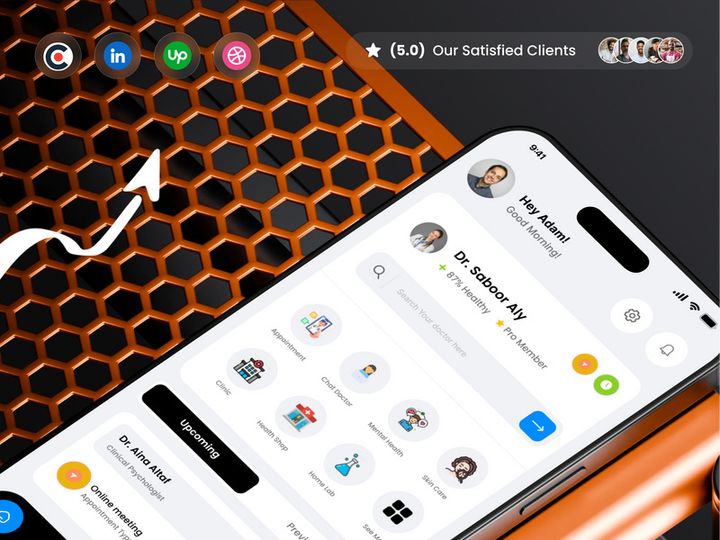 Healthcare Application Design - App UI Kit