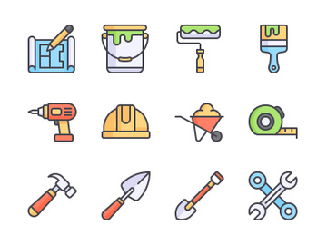 Construction Icon Set preview picture
