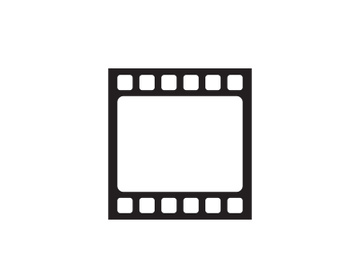 Abstract film icon illustration template preview picture
