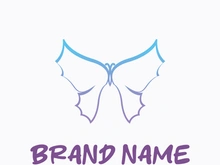 Butterfly logo design