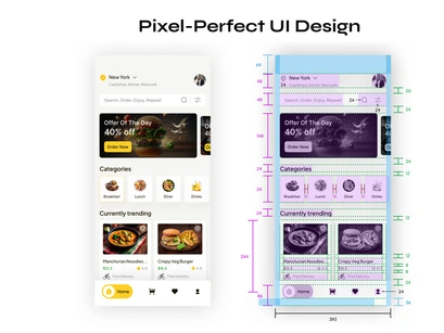 Food Delivery App UI KIt