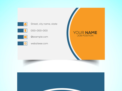 10 Creative and modern corporate business card template