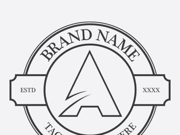 A vintage logo preview picture