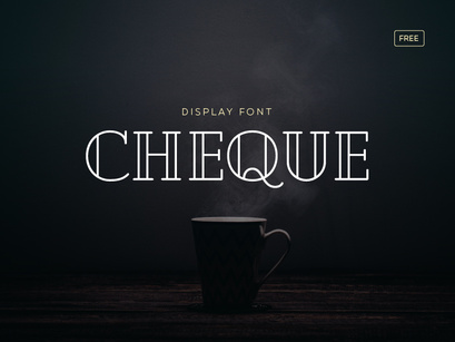 Cheque Free Font