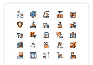 Delivery And Logistic Icon Pack