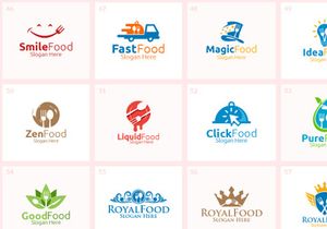 75+ Food Logo Bundle