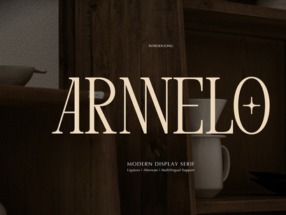 Arnnelo | Modern Display Serif