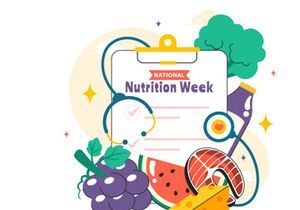 10 National Nutrition Week Day Illustration