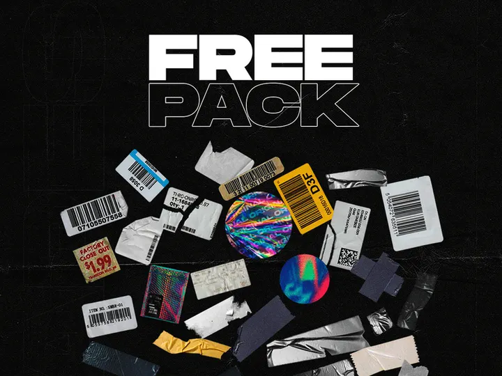 Free Sticker Pack - Tapes & Stickers PNG Collection preview picture