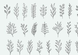 Fallin - A Floral Dingbat